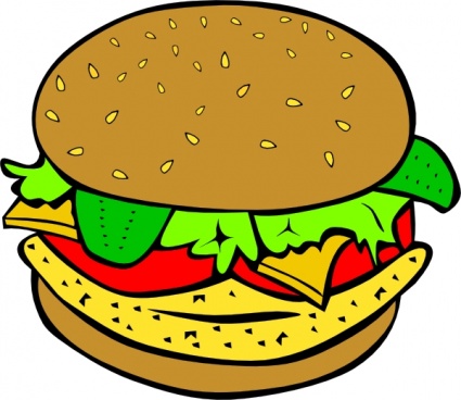 Detail Fast Food Clipart Nomer 12