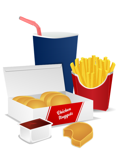 Detail Fast Food Clipart Nomer 13