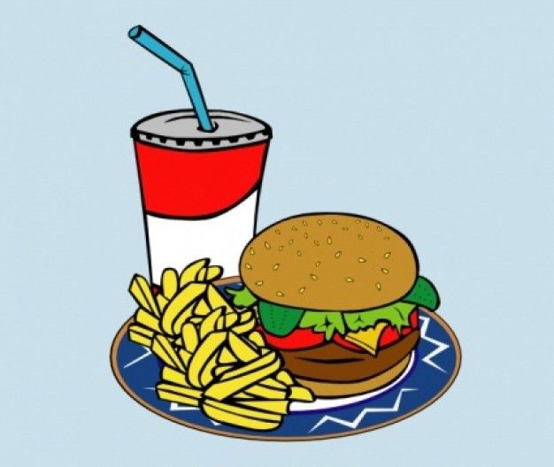 Detail Fast Food Clipart Nomer 17