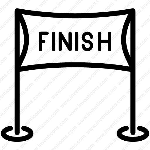 Detail Finish Line Icon Png Nomer 14