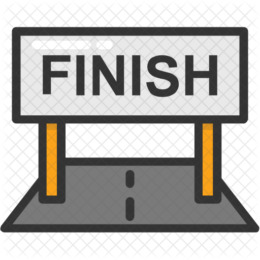 Detail Finish Line Icon Png Nomer 16