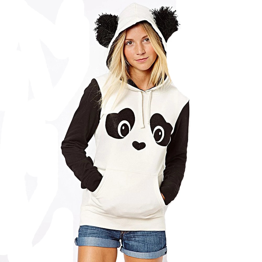 Detail Jacke Mit Ohren Panda Nomer 8