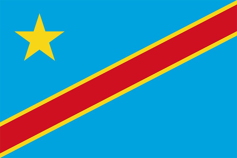 Kongo Flagge - KibrisPDR