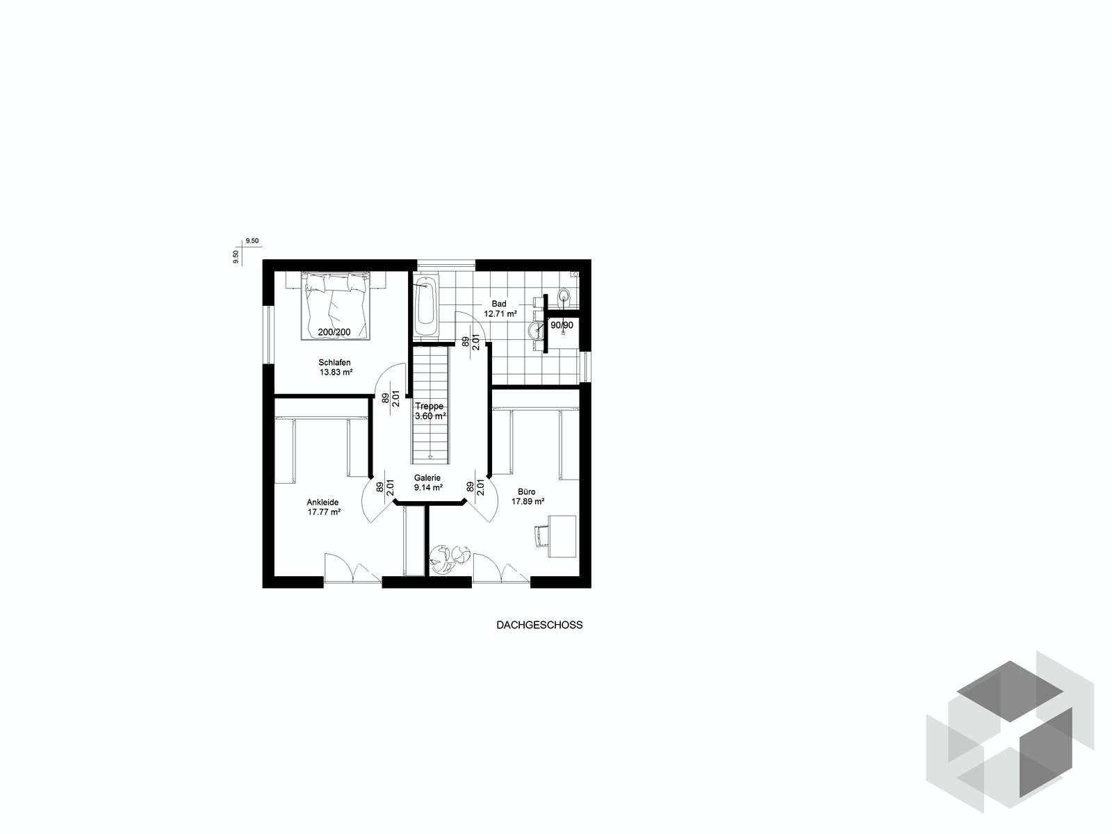 Detail Moderne Betontreppe Innen Nomer 14