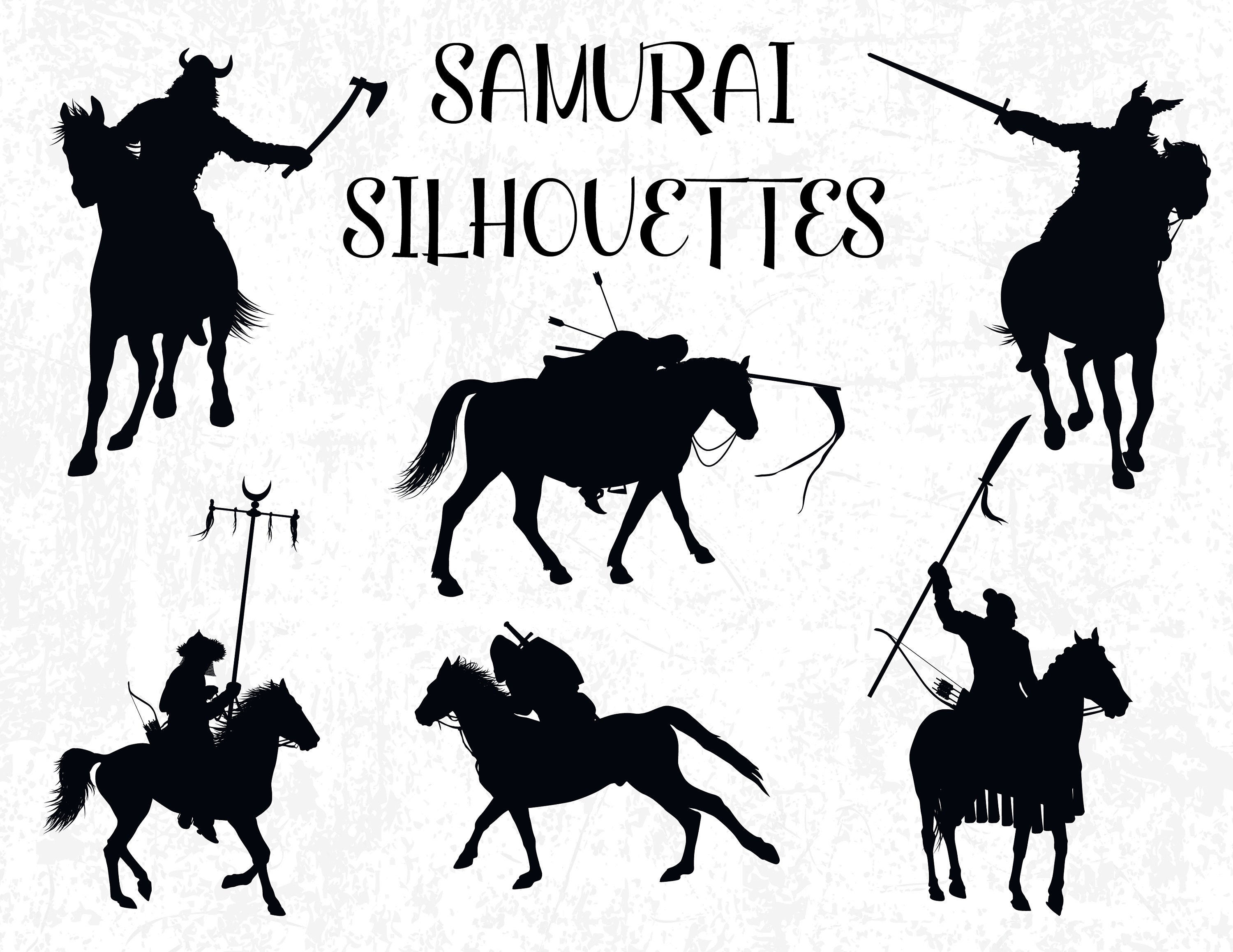 Detail Samurai Silhouette Nomer 11