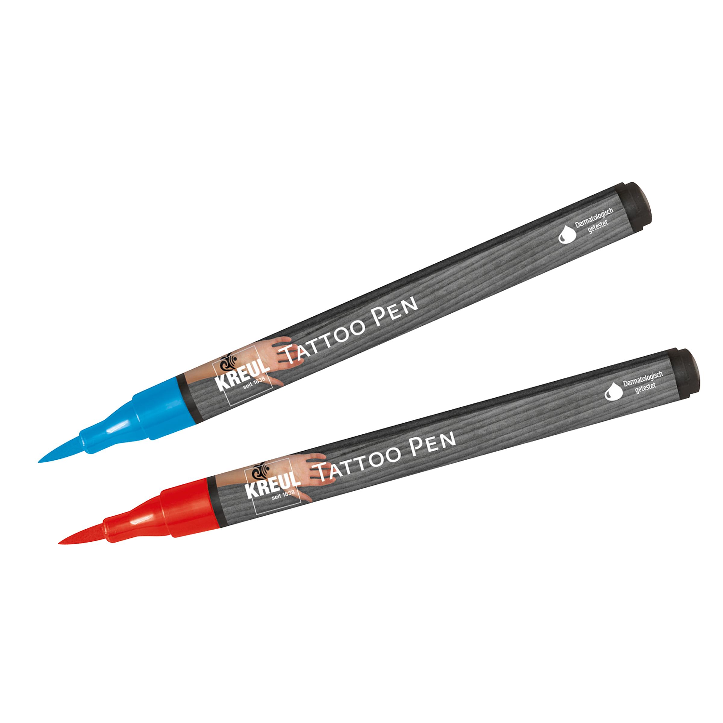 Detail Schwarzer Tattoo Stift Nomer 6
