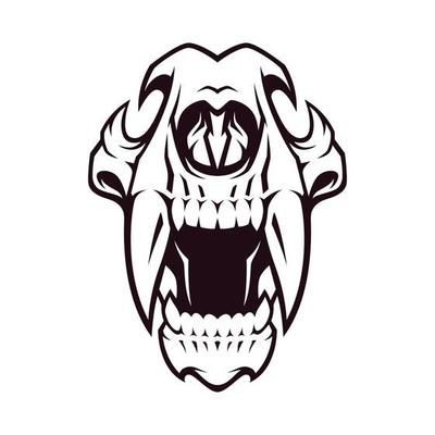 Detail Tiger Skull Nomer 16