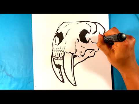 Detail Tiger Skull Nomer 24