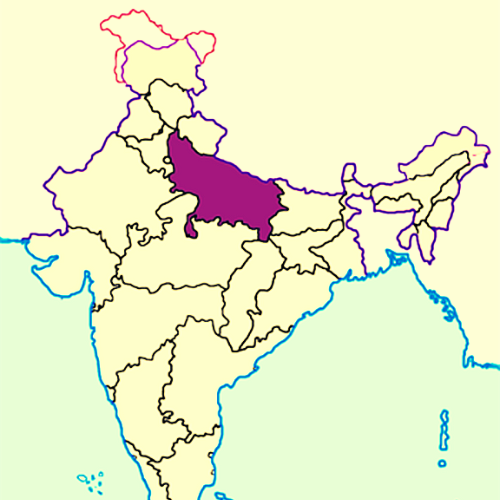 Detail Uttar Pradesh Tourism Map Nomer 8