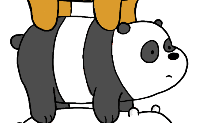 Detail We Bare Bears Body Pillow Nomer 8