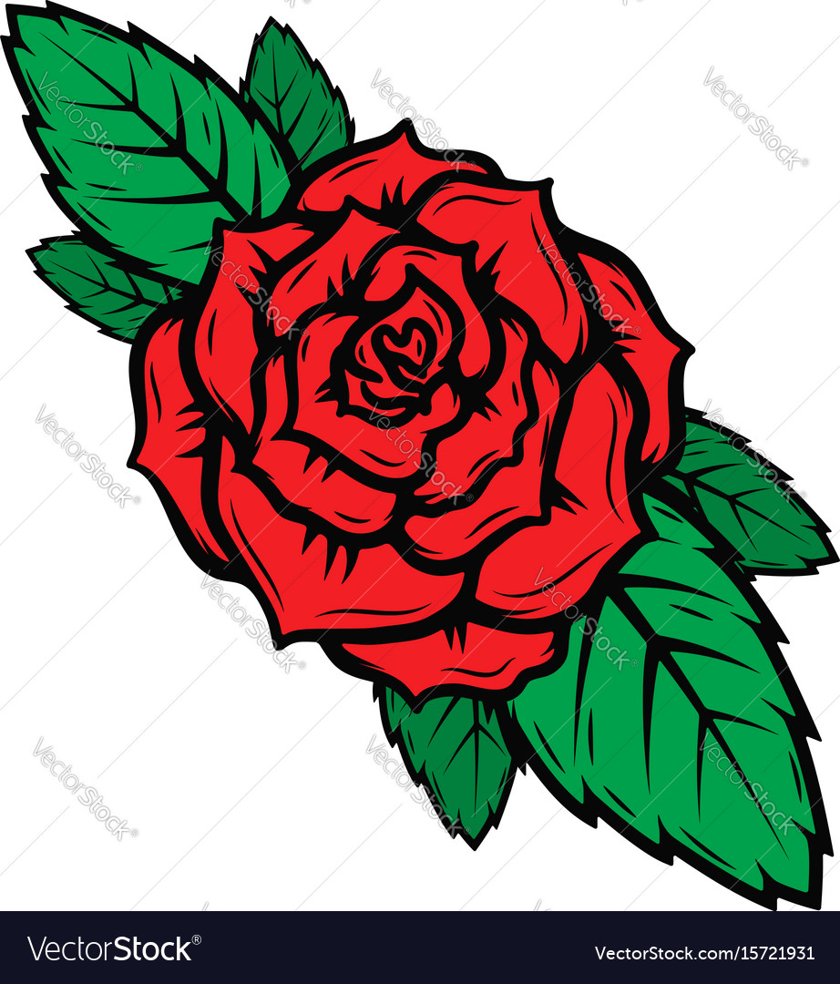 Detail White And Red Rose Tattoo Nomer 17