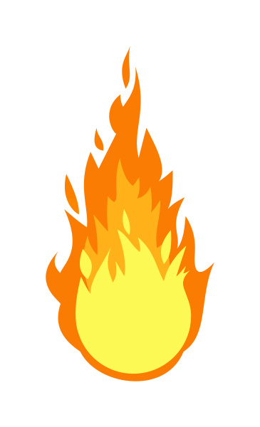 Detail Bewegung Einer Flamme Nomer 2