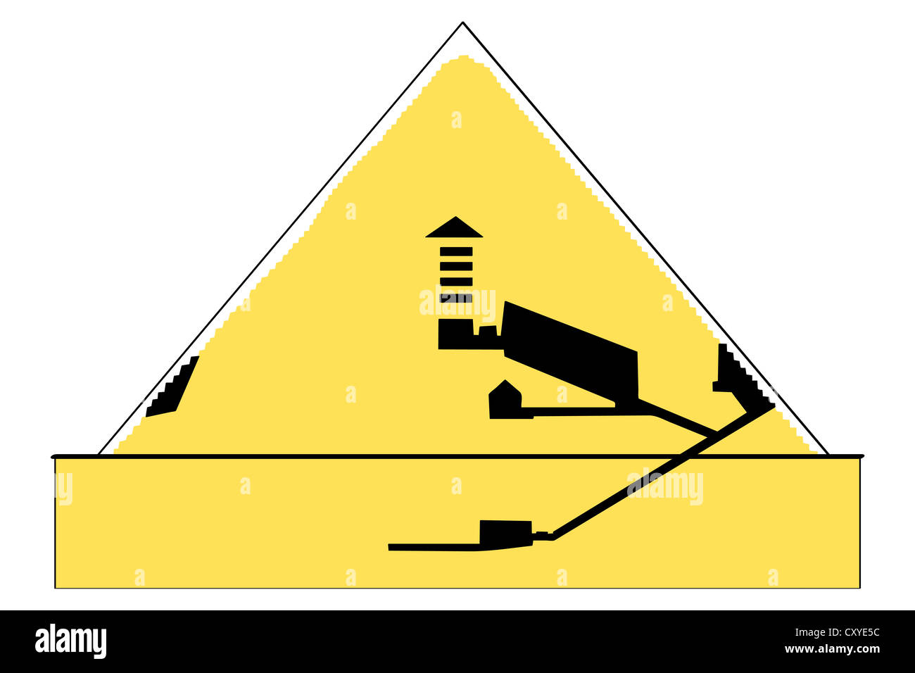 Detail Cheops Pyramide Querschnitt Nomer 15