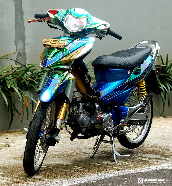 Detail Foto Motor Revo Modifikasi Nomer 32