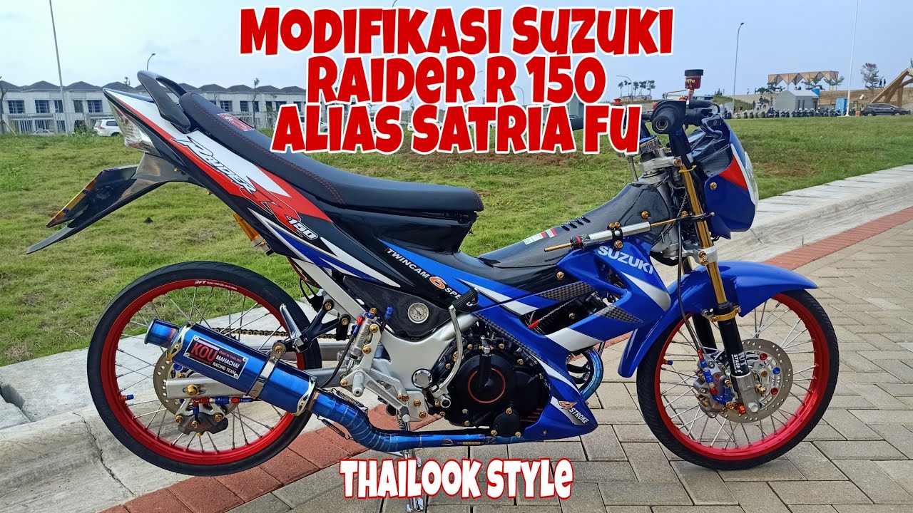 Detail Foto Motor Satria Fu Modifikasi Nomer 57