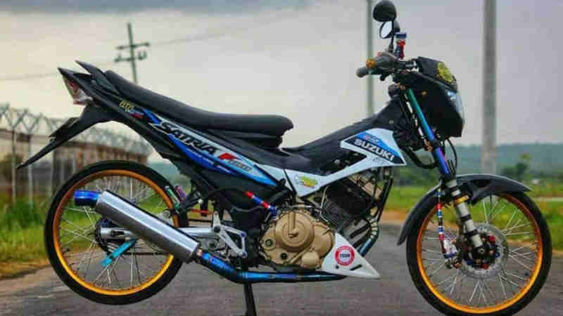 Detail Foto Motor Satria Modifikasi Nomer 33