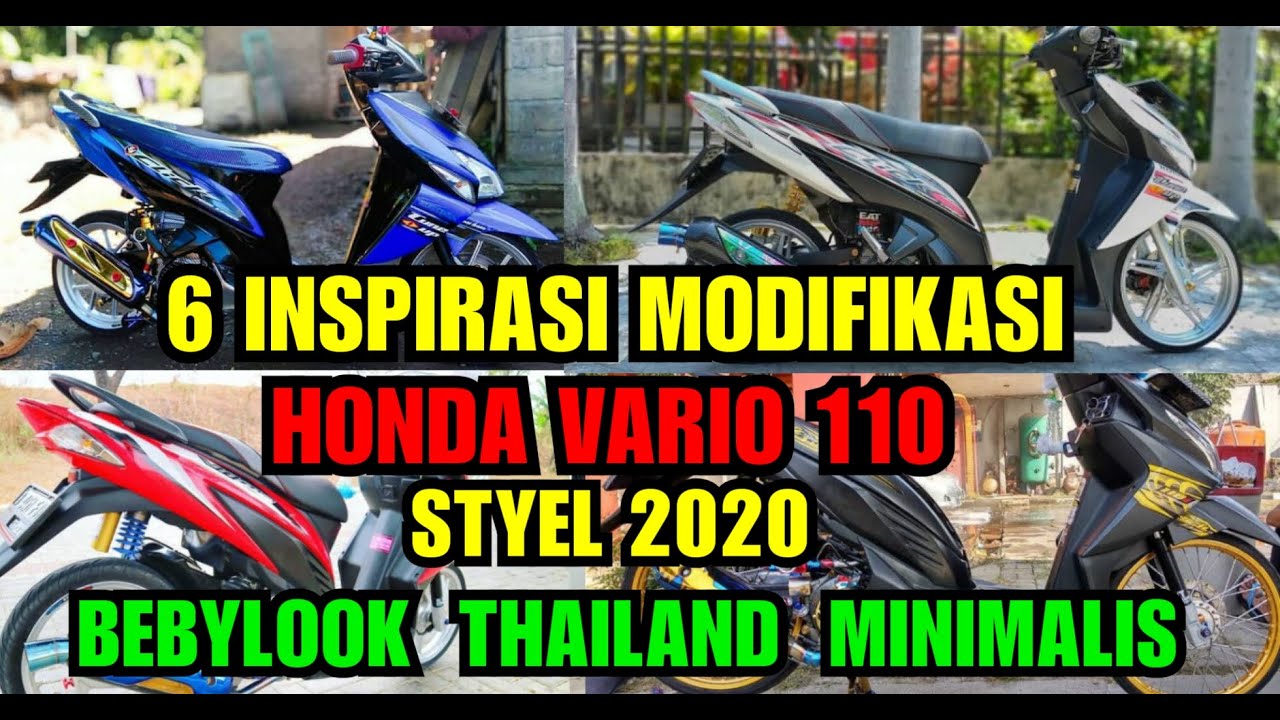 Detail Foto Motor Vario 110 Modifikasi Nomer 22