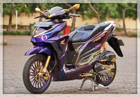 Detail Foto Motor Vario 125 Modifikasi Nomer 6