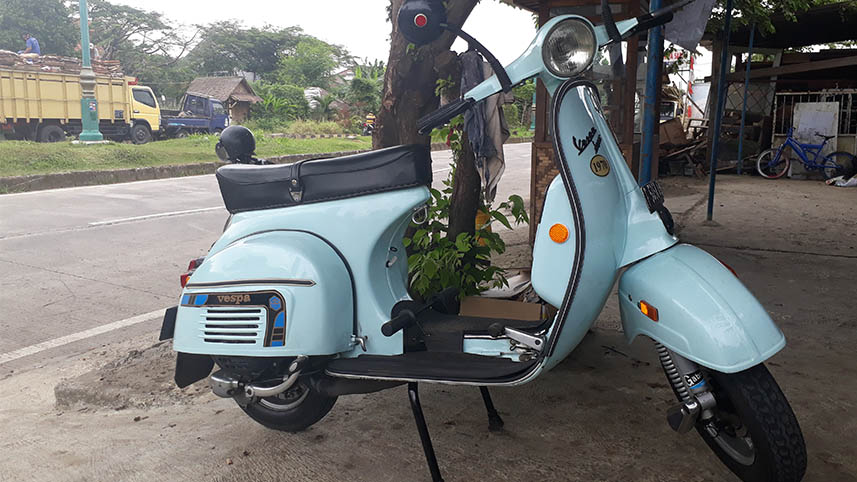 Detail Foto Motor Vespa Klasik Nomer 22