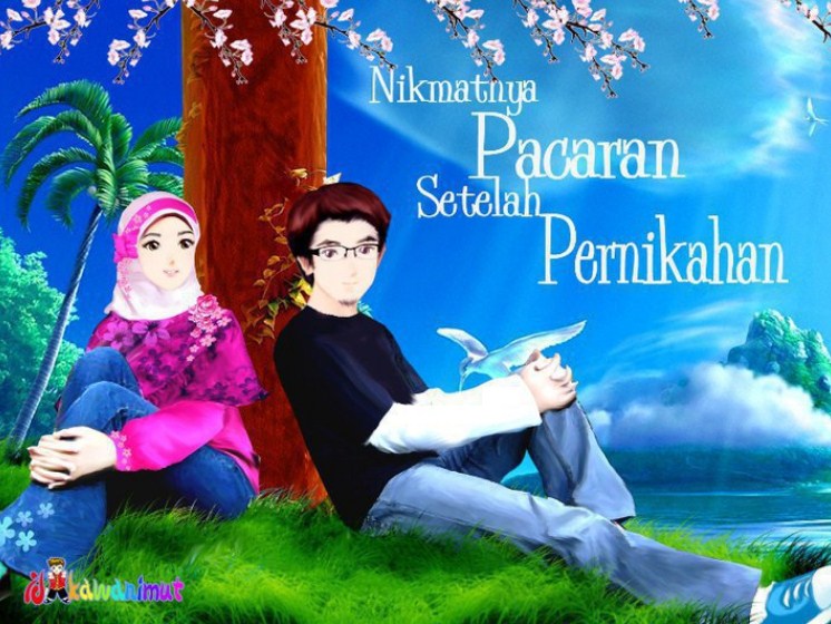 Detail Foto Muslimah Romantis Nomer 47