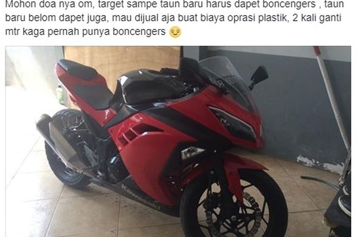 Detail Foto Naik Motor Ninja Nomer 47