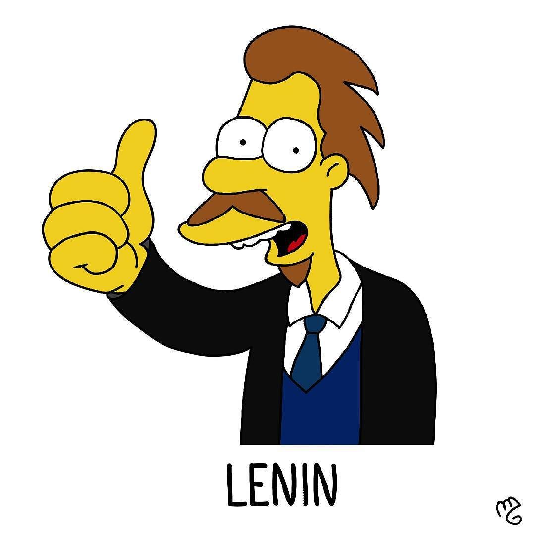 Detail Los Simpsons Lenin Nomer 2