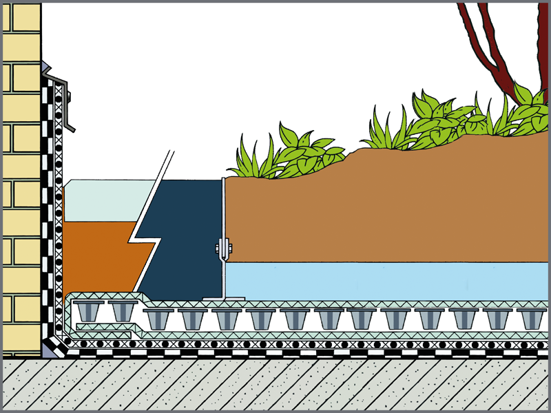 Detail Dachziegel Autocad Nomer 15