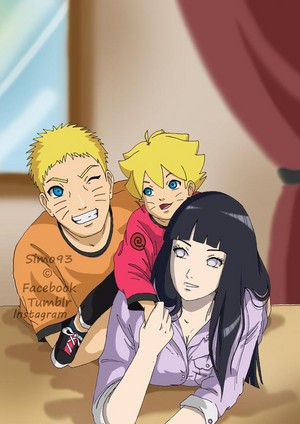 Detail Foto Naruto Hinata Dan Anaknya Nomer 48