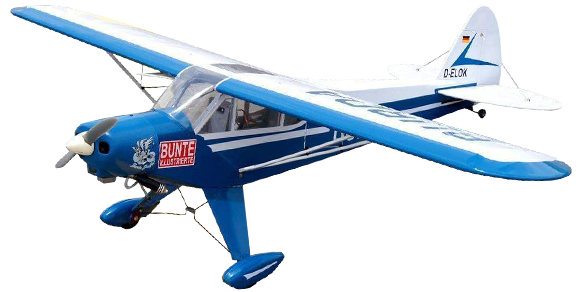 Detail Piper Super Cub E Flite Nomer 11