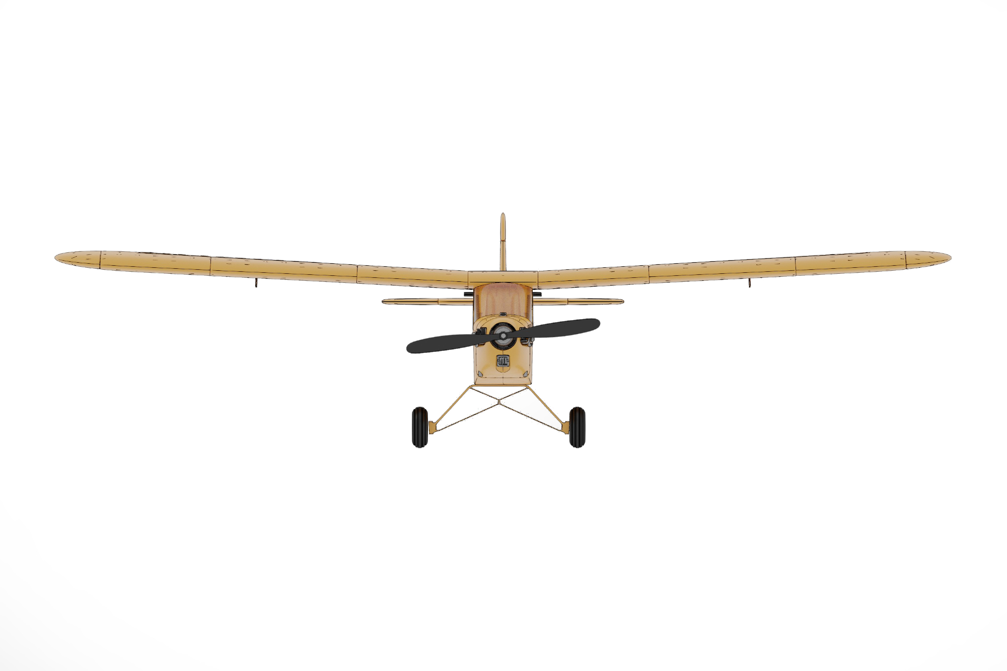 Detail Piper Super Cub E Flite Nomer 5