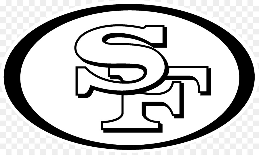 Detail Black And White 49ers Logo Nomer 7