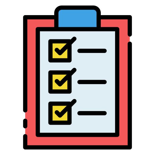 Detail Checkliste Icon Nomer 9