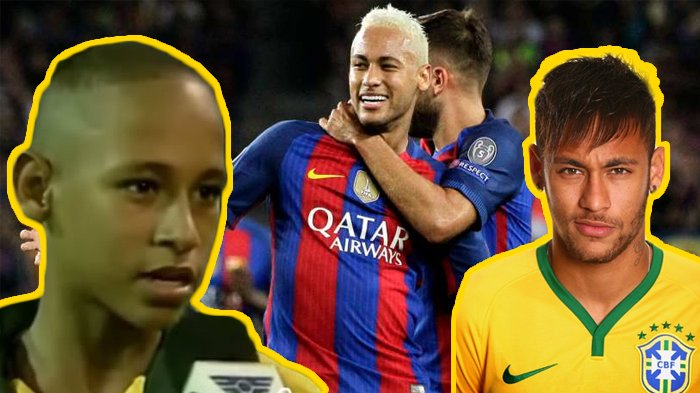 Detail Foto Neymar Kecil Nomer 21