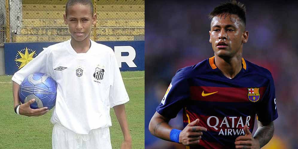 Detail Foto Neymar Kecil Nomer 7