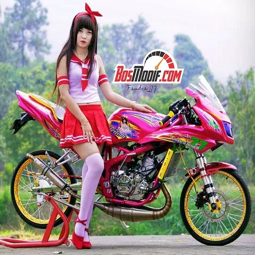 Detail Foto Ninja Rr Modif Nomer 42