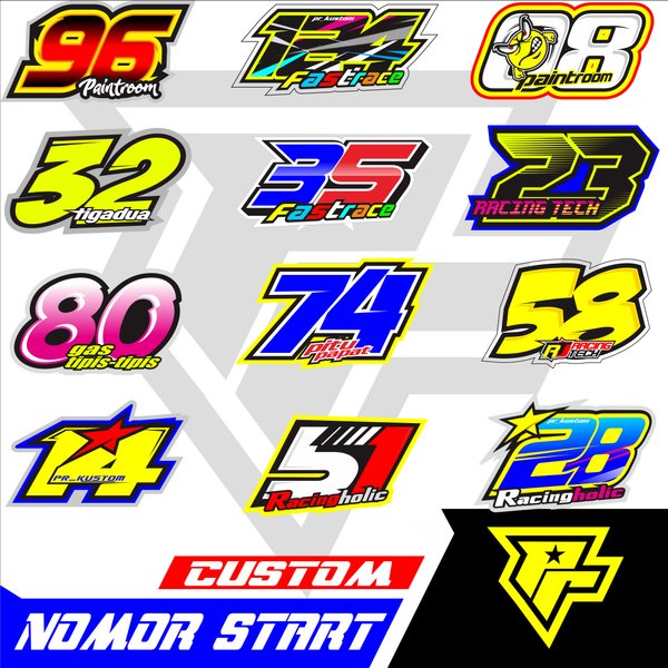 Detail Foto Nomor Start Nomer 8