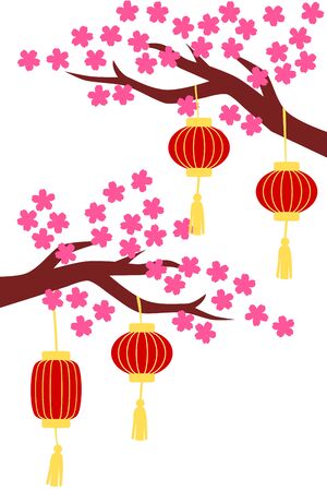 Detail Peach Blossom Chinese New Year Nomer 19