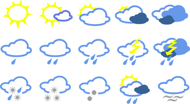 Detail Wetterzeichen Symbole Nomer 13