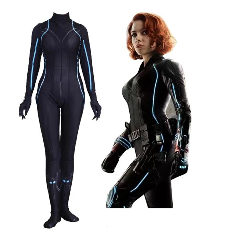 Detail Black Widow Suit Infinity War Nomer 2
