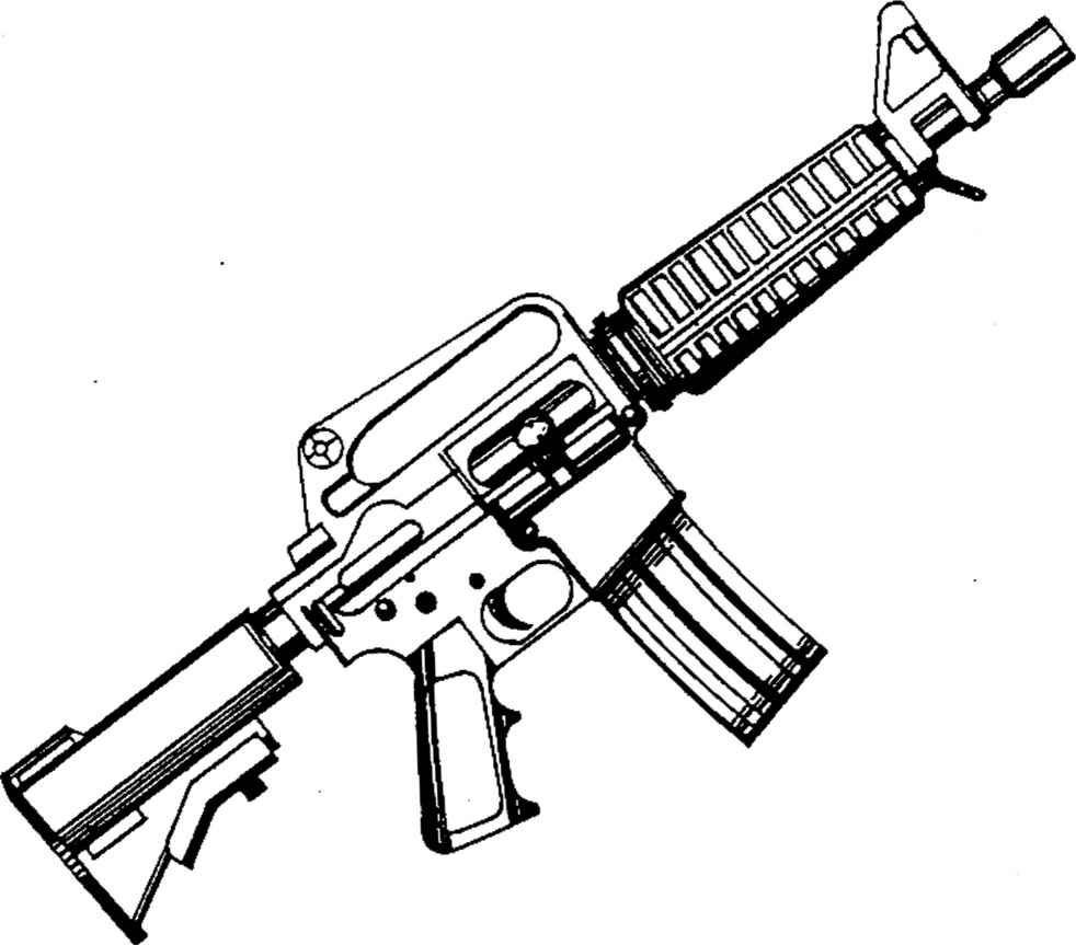 Detail Gewehr Zeichnen Einfach Nomer 11
