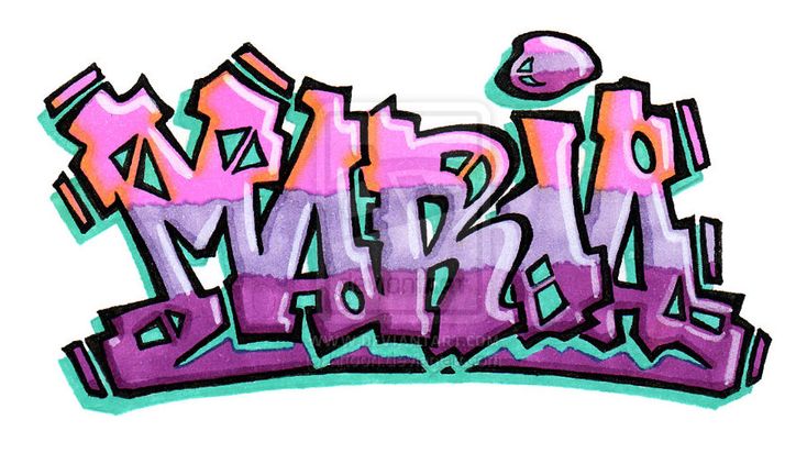 Nombre Maria En Graffiti - KibrisPDR