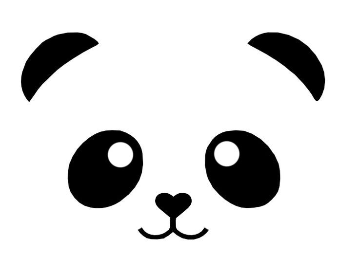 Panda Vorlage - KibrisPDR