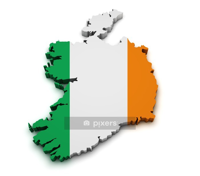 Plakat Irland - KibrisPDR