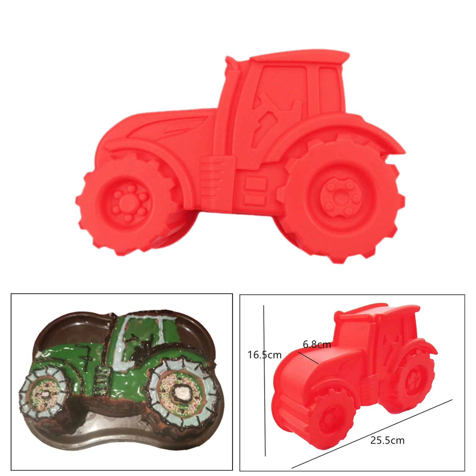 Traktor Kuchen Backen - KibrisPDR