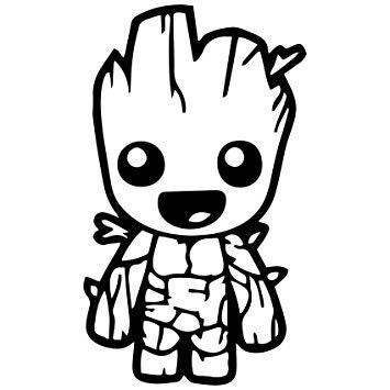 Detail Baby Groot Zeichnen Nomer 3