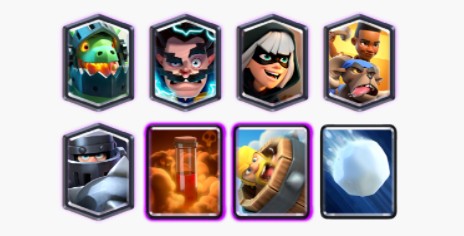 Detail Clash Royale Decks Arena 11 Nomer 6