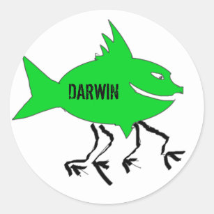 Detail Darwin Fisch Aufkleber Nomer 9