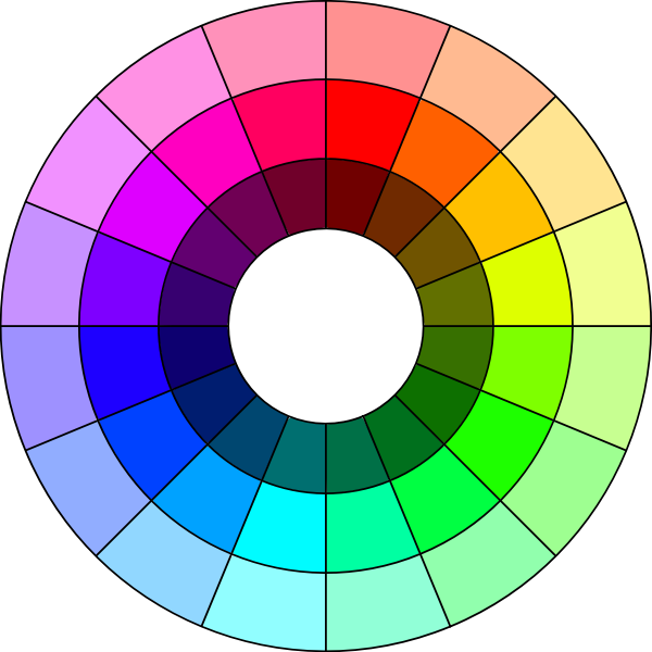 Detail 16 Colour Wheel Nomer 3