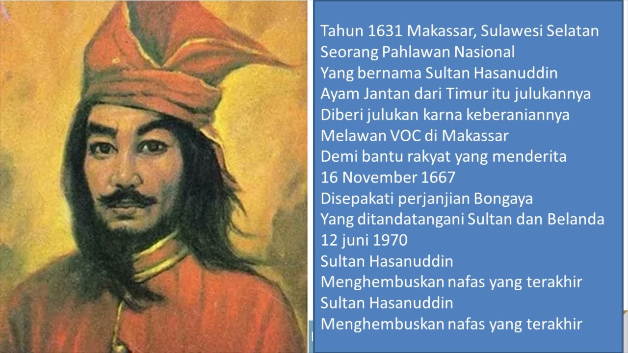 Detail Foto Pahlawan Sultan Hasanuddin Nomer 19