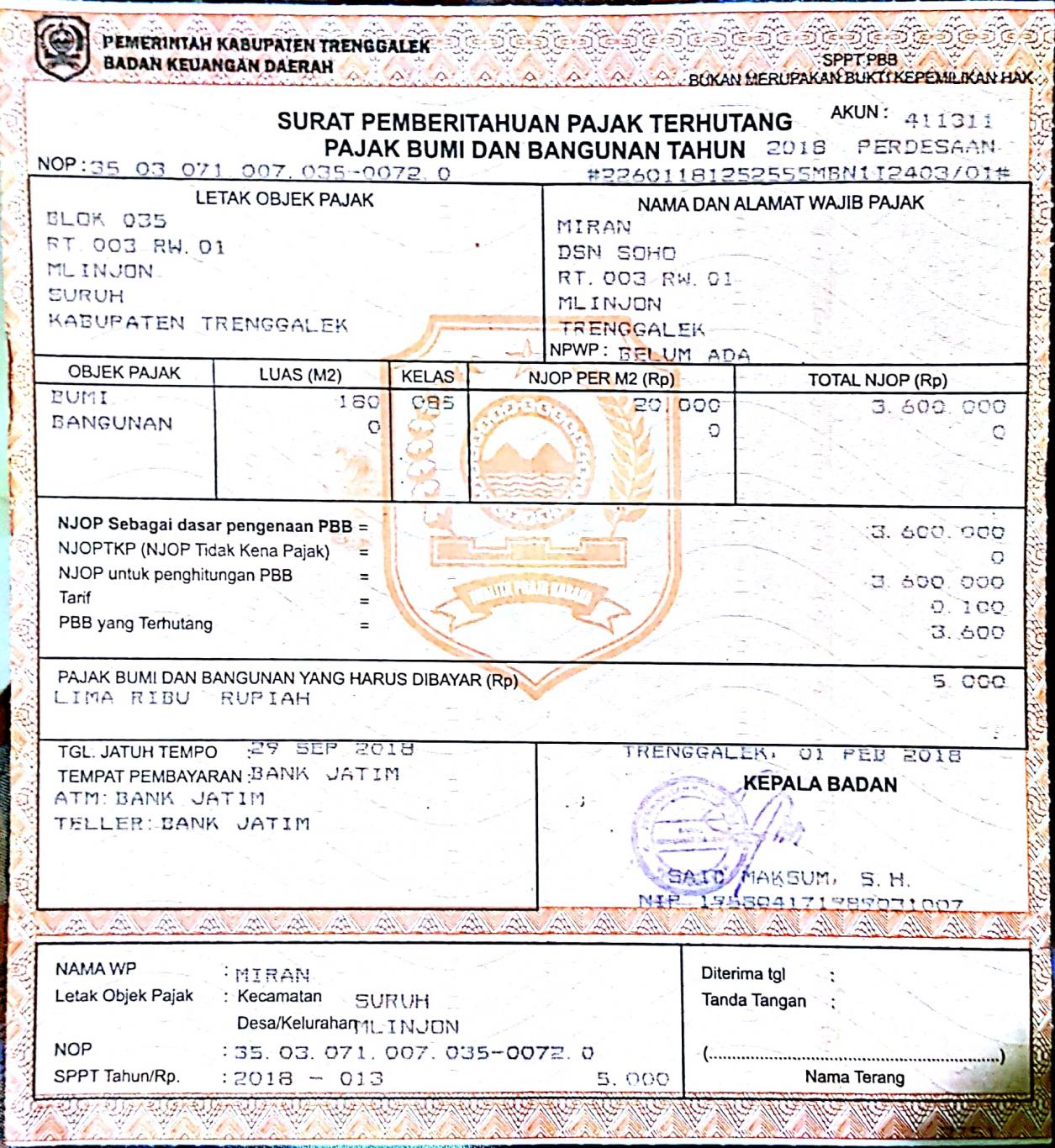 Detail Foto Pajak Bumi Dan Bangunan Nomer 17